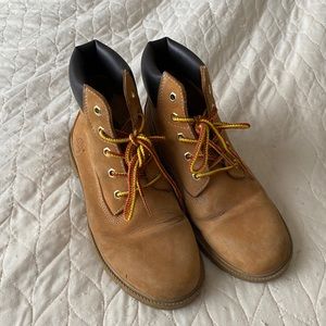 Timberland construction boots